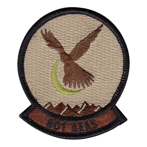 801 AEAS International Custom Patches