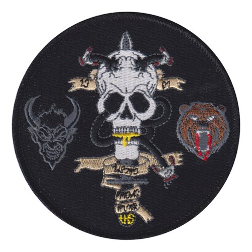 HHS Station Fuels MCAS Miramar U.S. Marine Corps Custom Patches