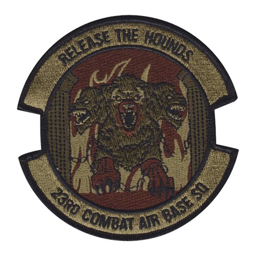 23 EABS Joint Base McGuire-Dix-Lakehurst McGuire AFB, NJ U.S. Air Force Custom Patches