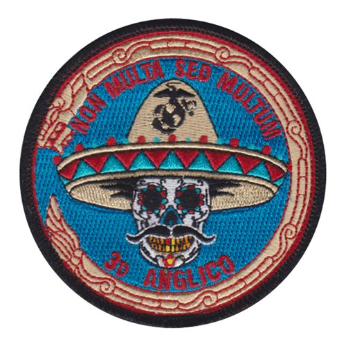 3 ANGLICO U.S. Marine Corps Custom Patches