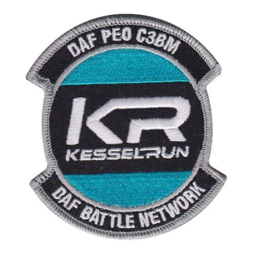Kessel Run Hanscom AFB U.S. Air Force Custom Patches