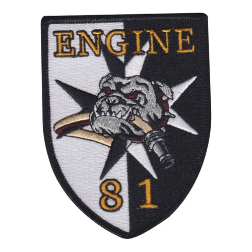 Derby Fire and Rescue 81 Civilian Custom Patches