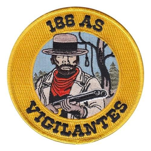 186 AS ANG Montana Air National Guard U.S. Air Force Custom Patches