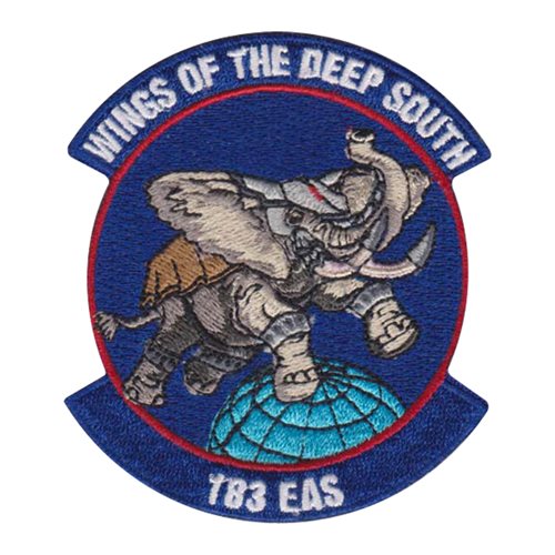 183 EAS ANG Mississippi Air National Guard U.S. Air Force Custom Patches