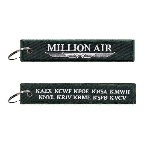 Million Air Civilian Custom Patches
