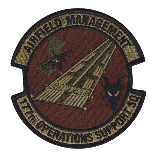 177 OSS ANG New Jersey Air National Guard U.S. Air Force Custom Patches