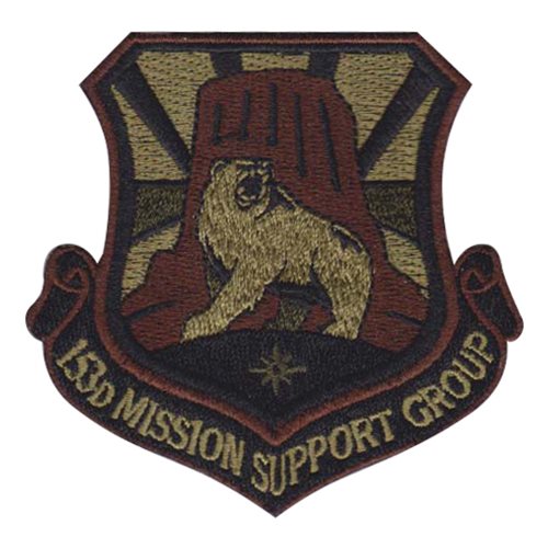 153 MSG ANG Wyoming Air National Guard U.S. Air Force Custom Patches