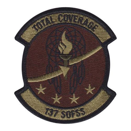 137 SOFSS ANG Oklahoma Air National Guard U.S. Air Force Custom Patches
