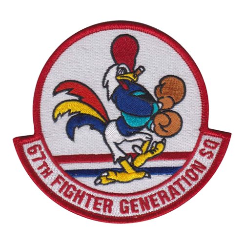 67 FGS Kadena AB, Japan U.S. Air Force Custom Patches