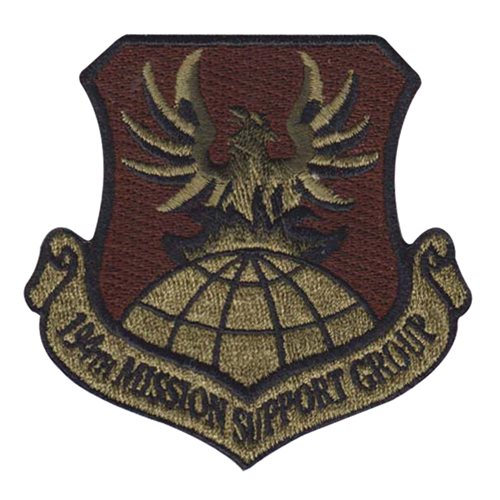 194 MSG ANG Washington Air National Guard U.S. Air Force Custom Patches