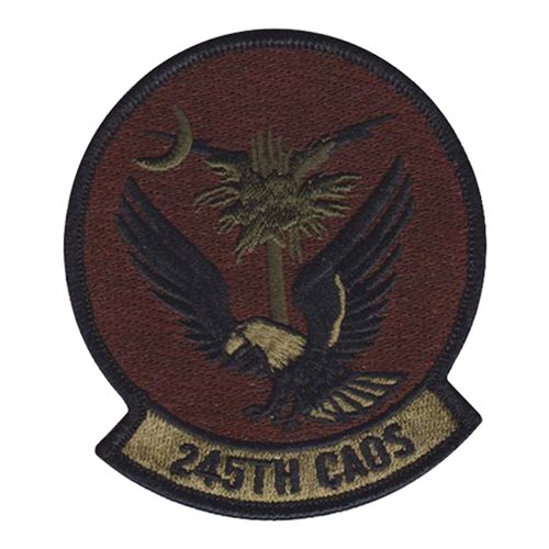 245 CAOS ANG South Carolina Air National Guard U.S. Air Force Custom Patches