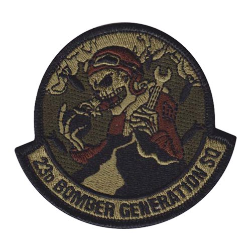 23 BGS Minot AFB, ND U.S. Air Force Custom Patches