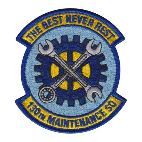 130 MXS ANG West Virginia Air National Guard U.S. Air Force Custom Patches