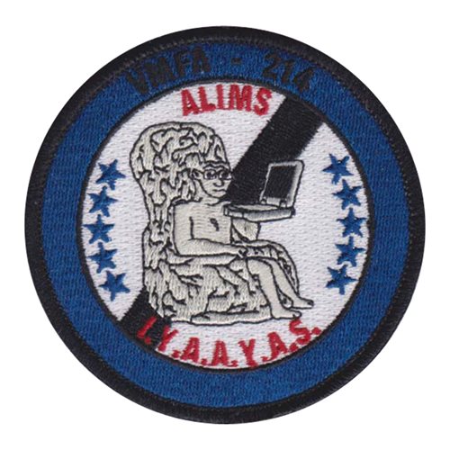 VMFA-214 MCAS Iwakuni U.S. Marine Corps Custom Patches
