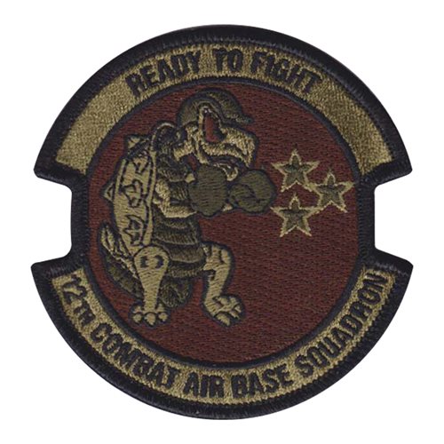 12 CABS Barksdale AFB, LA U.S. Air Force Custom Patches