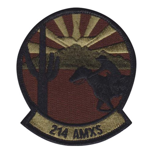 214 AMXS Davis-Monthan AFB U.S. Air Force Custom Patches