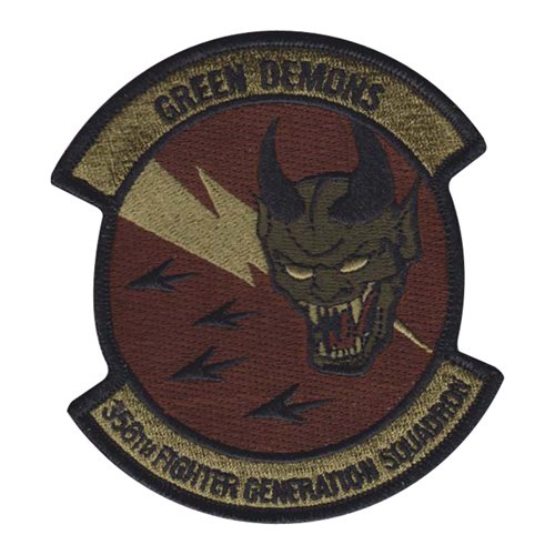 356 FGS Eielson AFB, AK U.S. Air Force Custom Patches