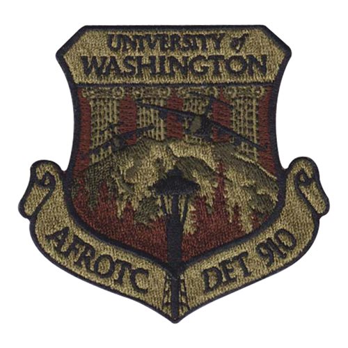 AFROTC Det 910 University of Washington Air Force ROTC ROTC and College Patches Custom Patches