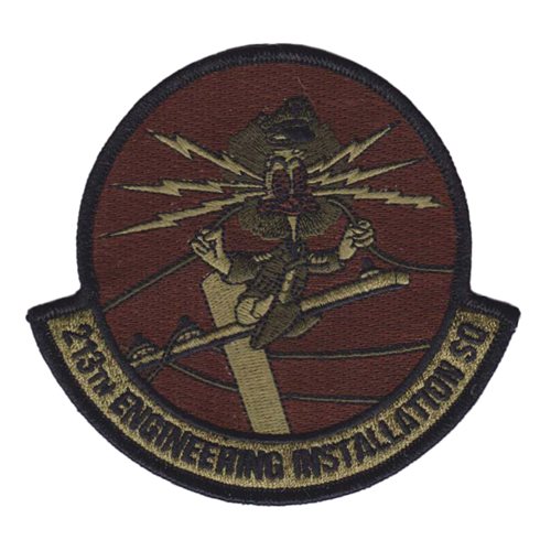 213 EIS ANG New York Air National Guard U.S. Air Force Custom Patches