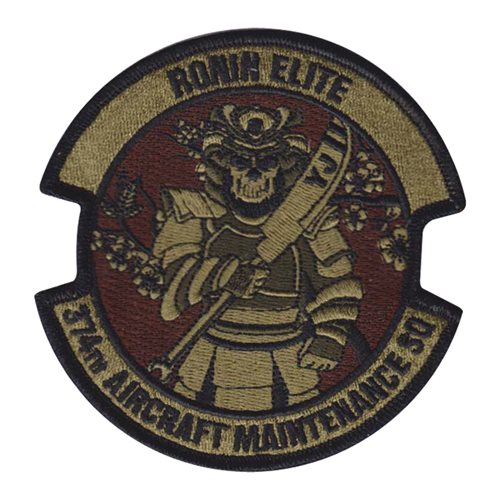 374 AMS Yokota AB U.S. Air Force Custom Patches