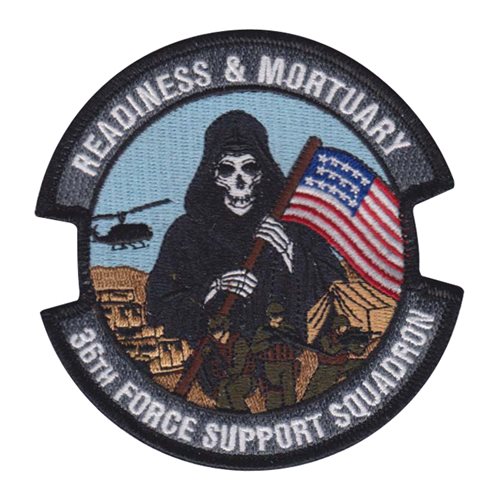 36 FSS Andersen AFB, Guam U.S. Air Force Custom Patches