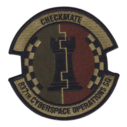 837 COS Scott AFB U.S. Air Force Custom Patches