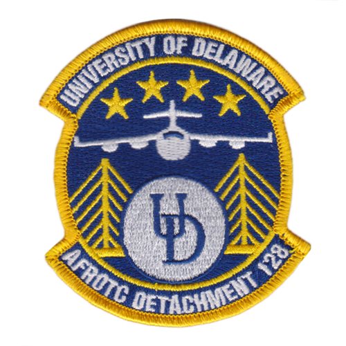 AFROTC Det 128 University of Delaware Air Force ROTC ROTC and College Patches Custom Patches