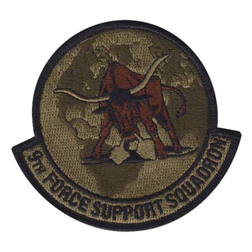 9 FSS Beale AFB, CA U.S. Air Force Custom Patches