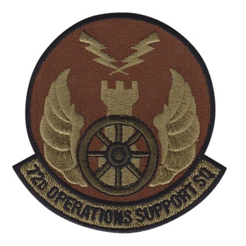 72 OSS Tinker AFB, OK U.S. Air Force Custom Patches