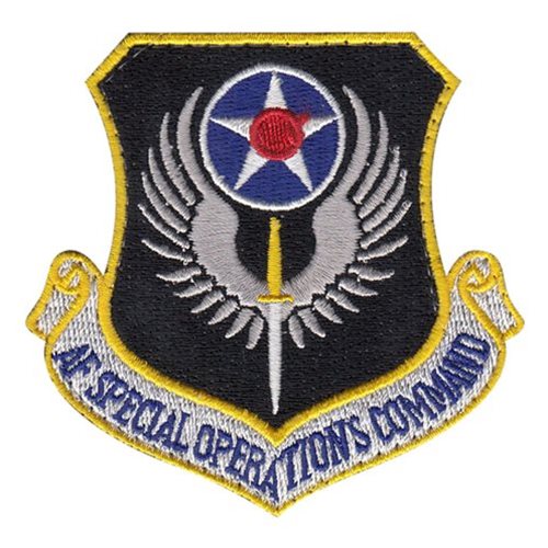 AFSOC MAJCOM U.S. Air Force Custom Patches