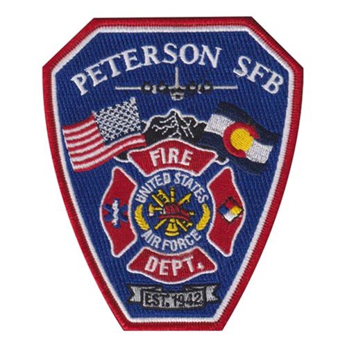 Space Base Delta 1 Fire Department Space Base Delta 1 U.S. Space Force Custom Patches