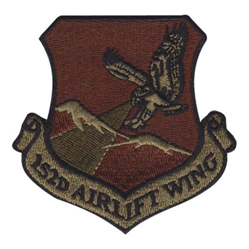 152 AW ANG Nevada Air National Guard U.S. Air Force Custom Patches