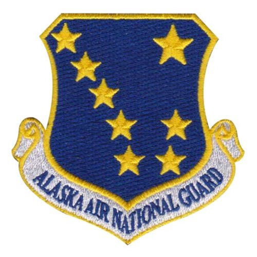 AKANG ANG Alaska Air National Guard U.S. Air Force Custom Patches