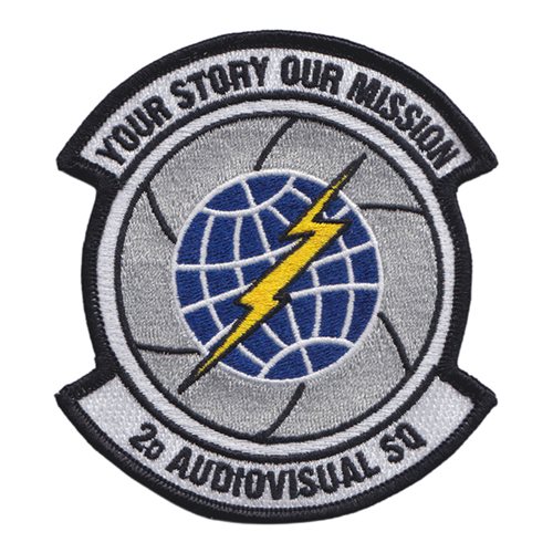 2 AVS Hill AFB U.S. Air Force Custom Patches