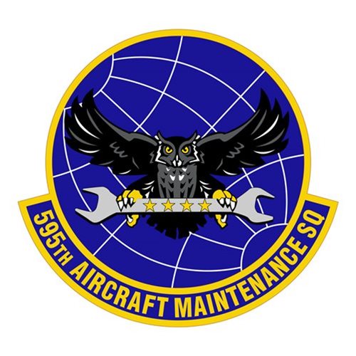 595 AMXS Offutt AFB, NE U.S. Air Force Custom Patches