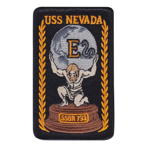 USS Nevada U.S. Navy Custom Patches