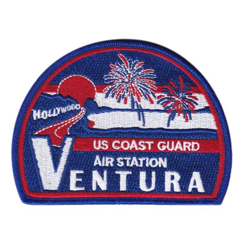 USCG Air Station Ventura U.S. Coast Guard Custom Patches