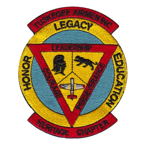 TAHC (Tuskegee Airmen Heritage Chapter) U.S. Army Custom Patches
