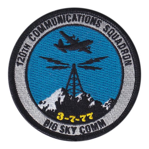 120 CS ANG Montana Air National Guard U.S. Air Force Custom Patches