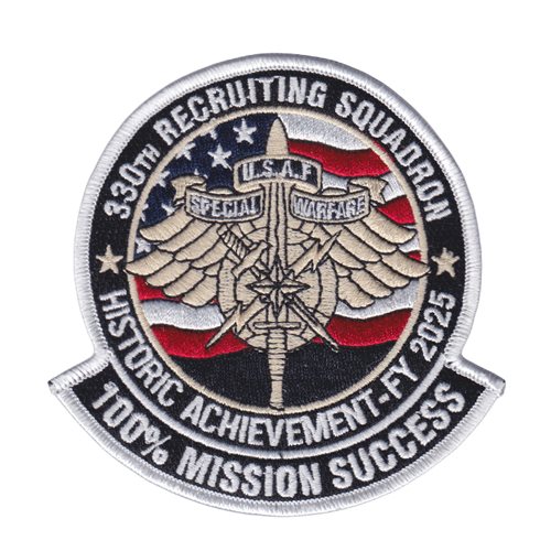 330 RCS Randolph AFB U.S. Air Force Custom Patches