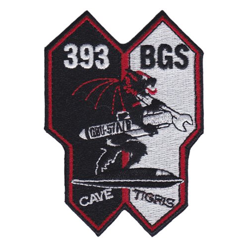 393 BGS Whiteman AFB U.S. Air Force Custom Patches