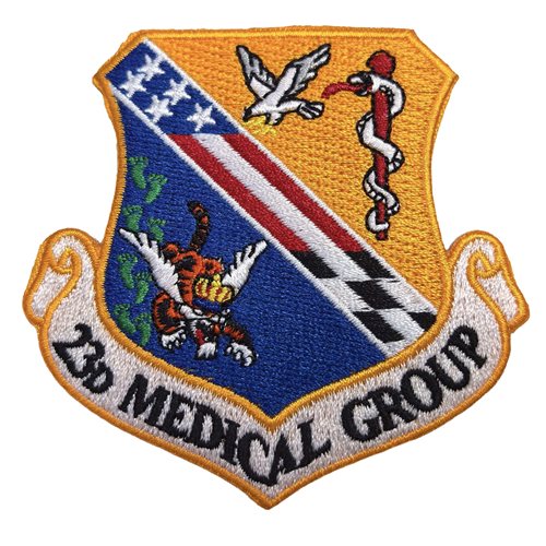 23 MDG Moody AFB, GA U.S. Air Force Custom Patches
