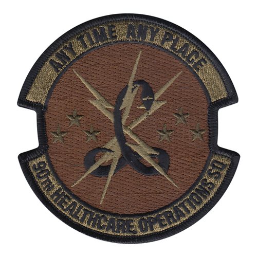 90 HCOS F.E. Warren AFB, WY U.S. Air Force Custom Patches