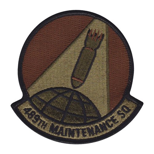 489 MXS Dyess AFB, TX U.S. Air Force Custom Patches
