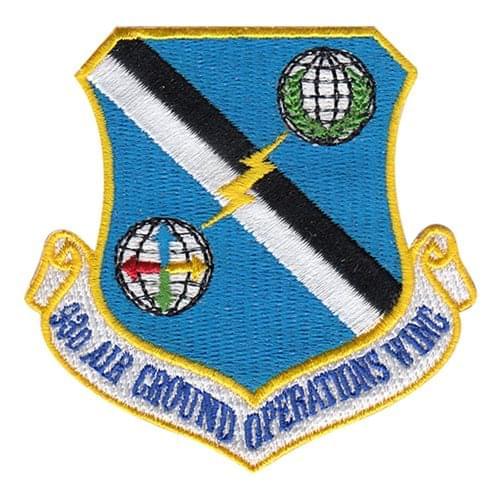 93 AGOW Moody AFB, GA U.S. Air Force Custom Patches