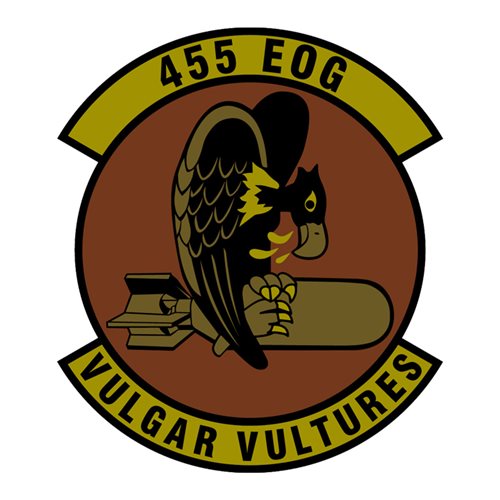455 EOG 455 AEW International Custom Patches