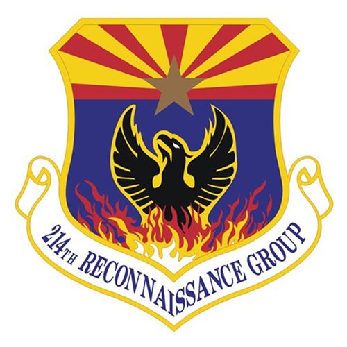 214 RG ANG Arizona Air National Guard U.S. Air Force Custom Patches