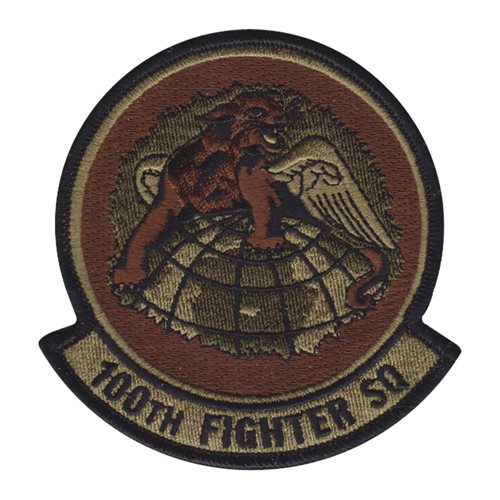 100 FS ANG Alabama Air National Guard U.S. Air Force Custom Patches