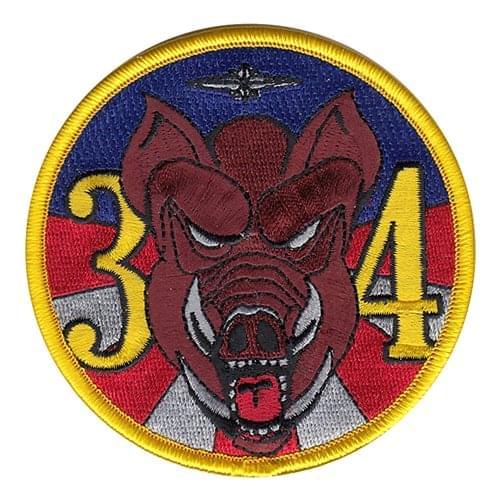 USAFA CS-34 USAF Academy U.S. Air Force Custom Patches
