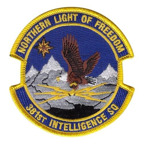 381 IS JBER U.S. Air Force Custom Patches